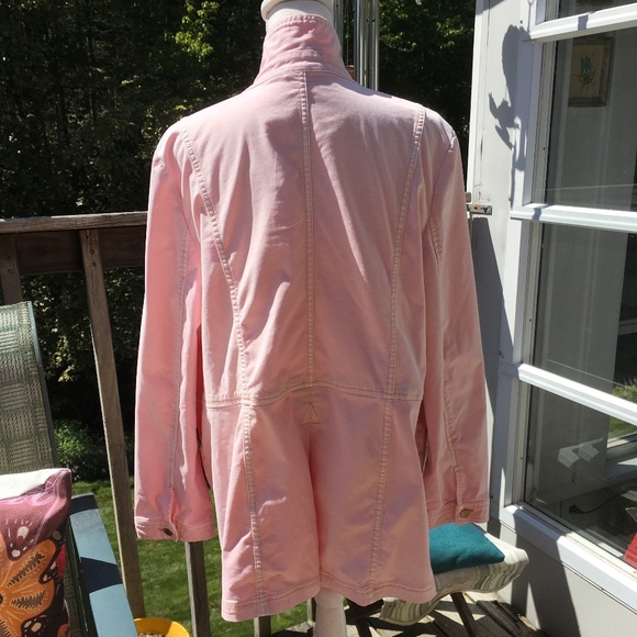 Chico’s Light Pink Utility Jacket. NWOT Size 3 (XL) - Picture 6 of 9